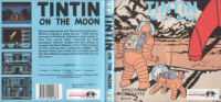 Tintin on the Moon ZX Spectrum  box art